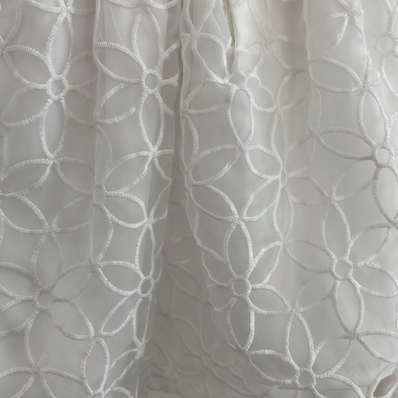 Carters Baby Girls Embroidered Lace Dress Size 6 Months - Picture 5 of 5